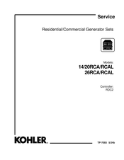 Kohler 20RCA Manual
