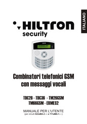 Hiltron security TM26GSM User Manual