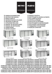 METRO PROFESSIONAL GCC31004D Instruction Manual