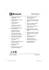 EINHELL TE-CN 18/32 Li Original Operating Instructions