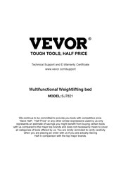 VEVOR SJ7821 Manual