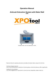 XPOtool 34280 Operation Manual