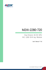 Asus Aaeon M2AI-2280-720 User Manual