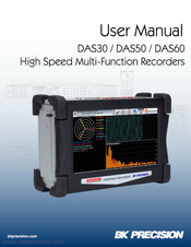 B+K precision DAS30 User Manual