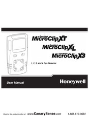 Honeywell GasAlert MicroClip XT User Manual