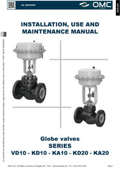 OMC KA10 Series Manual
