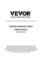 VEVOR DL-BC05 User Manual