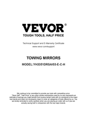 VEVOR YH3351DRSA/03-E-C-H Manual