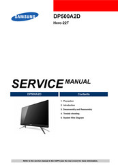 Samsung DP500A2D Service Manual