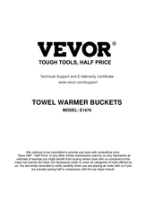 VEVOR E1676 Manual