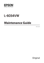 Epson L-6034VW Maintenance Manual