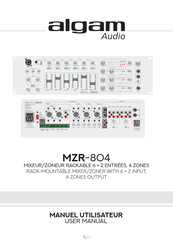 algam Audio MZR-804 User Manual