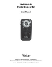 Vivitar DVR 680HD User Manual