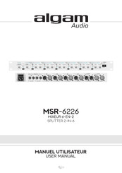 algam Audio MSR-6226 User Manual