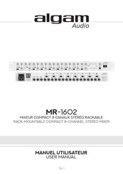 algam Audio MR-1602 User Manual