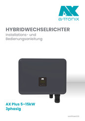 a-TroniX AX Plus 6kW Installation Manual