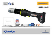 Emerson Klauke MAP219CFB Manual