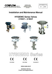 CONFLOW HYGIENIC Series Installation And Maintenance Manual