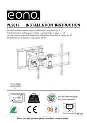 Eono PL2617 Installation Instruction