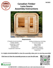 Canadian Timber Collection CTC22LU Assembly Instructions Manual