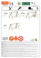 Trigano Techwood LUANA J-17760 Assembly Instructions Manual