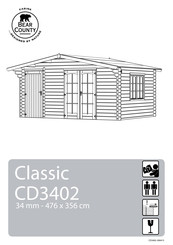 Bear County Classic CD3402 Assembly Instructions Manual