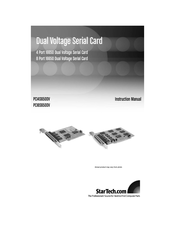 StarTech.com PCI8S650DV Instruction Manual