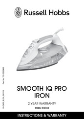 Russell Hobbs SMOOTH IQ PRO RHC650 Instructions And Warranty