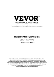 VEVOR ZY-3X240L-0.7 User Manual