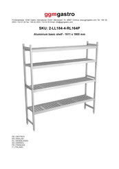 GGM gastro 2-LL184-4-RL164P Quick Start Manual