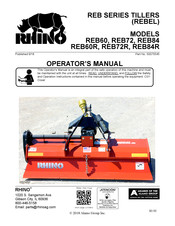 RHINO REB84R Operator's Manual