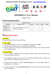 ELSKY QM9600H-2L2C-UA User Manual