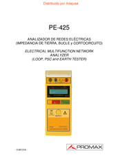 Promax PE-425 Manual
