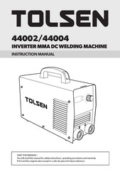 TOLSEN TOOLS 44002 Instruction Manual
