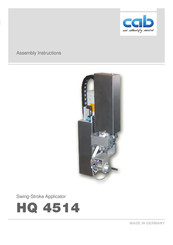 CAB HQ 4514-400 Assembly Instructions Manual