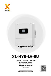 SolaX Power X1-HYB-6.0-LV-EU User Manual