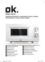 OK. OMW 170-W User Manual