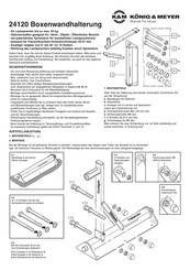 Konig & Meyer 24120 Manual