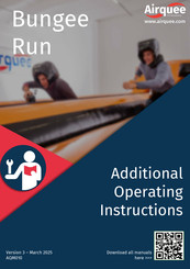 airquee Bungee Run Additional Operating Instructions