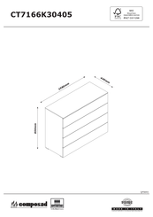 composad CT7166K30405 Assembly Instructions Manual