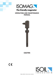 ISOMAG CS3795 Operating And Maintenance Manual