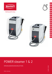 Renfert POWER steamer 1 Instruction Manual
