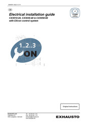 Exhausto CX3020 Installation Manual