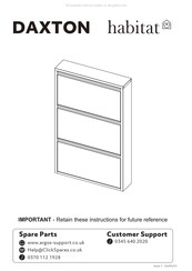 Habitat DAXTON 941/1834 Manual