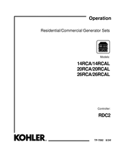 Kohler 26RCA Operation