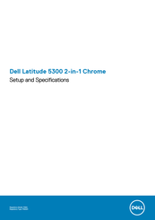 Dell P96G01 Setup And Specifications