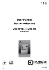 Electrolux Professional Clarus Vibe WB6-70 User Manual