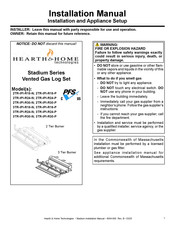 Hearth & Home Stadium 3TR-IPI-R30-N Installation Manual