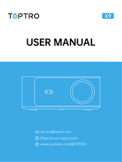 TOPTRO X9 User Manual
