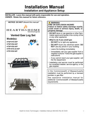 Hearth & Home HTSP-R18-N/P Installation Manual